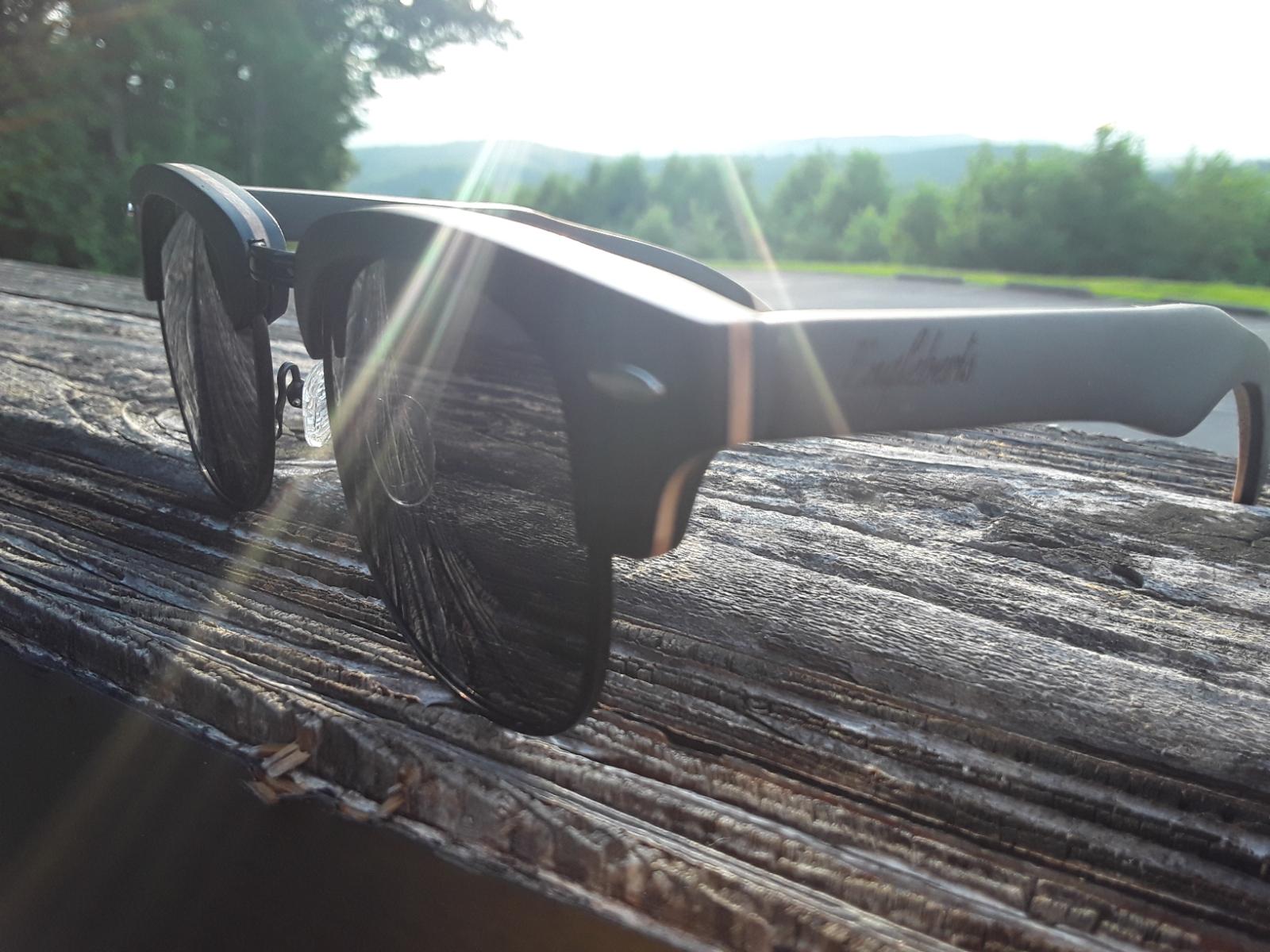 Lunettes de Soleil Polarisées en Bois - deslyshopping