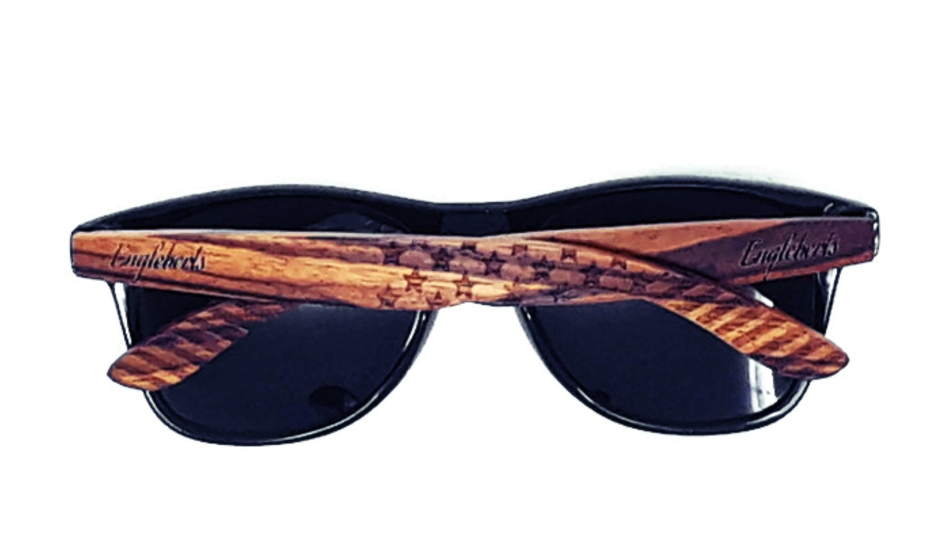 Lunettes de soleil Zebrawood Stars & Stripes - deslyshopping