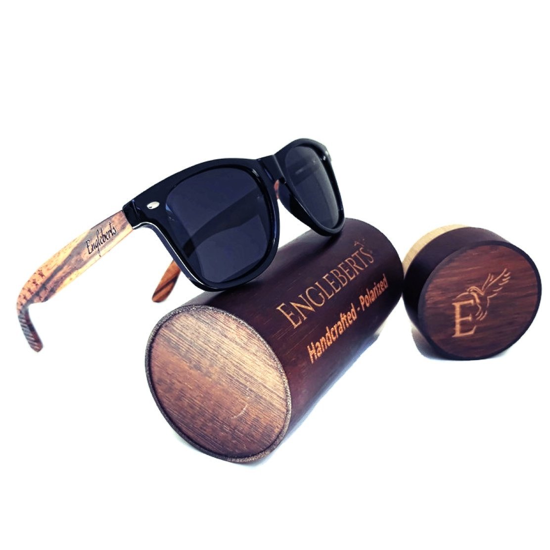 Lunettes de soleil Zebrawood Stars & Stripes - deslyshopping