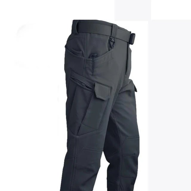 Manteau Chaud en Peluche + Pantalon Softshell - deslyshopping