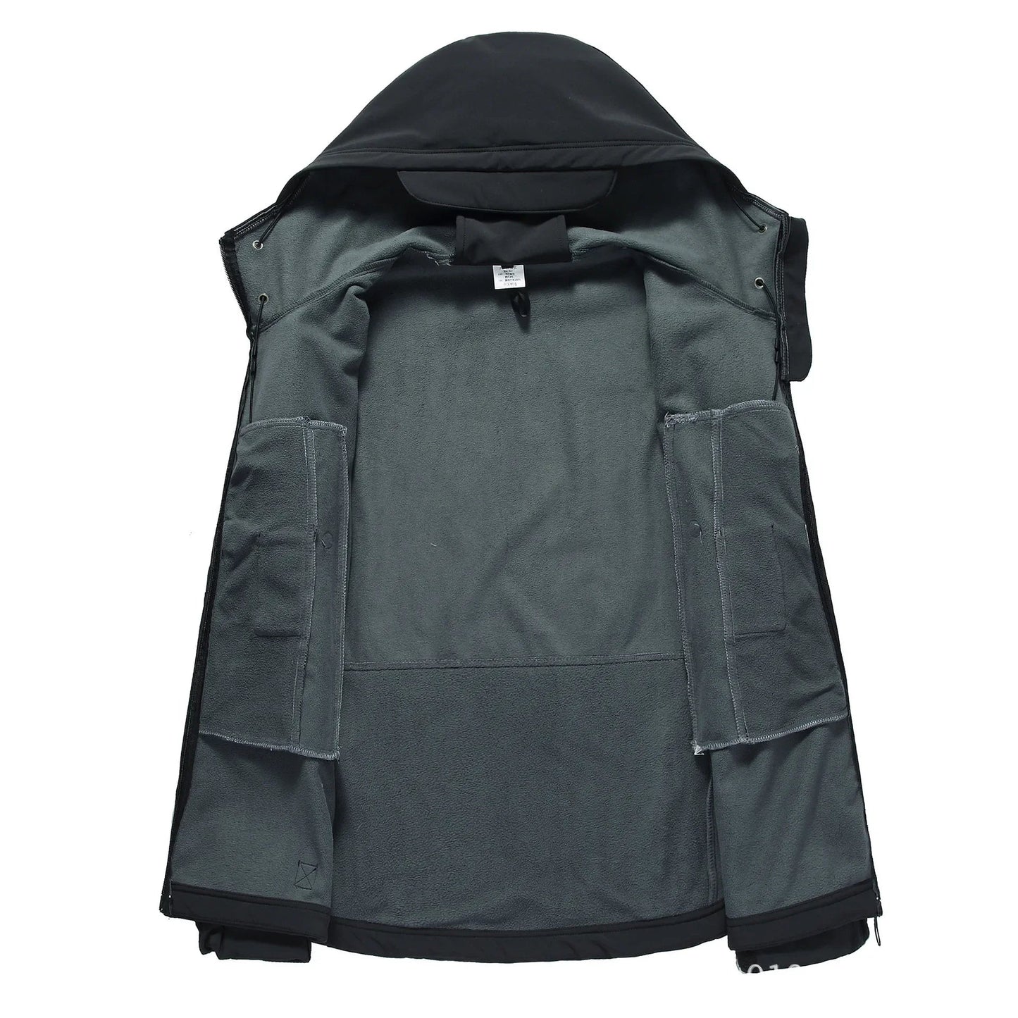 Manteau Chaud en Peluche + Pantalon Softshell - deslyshopping