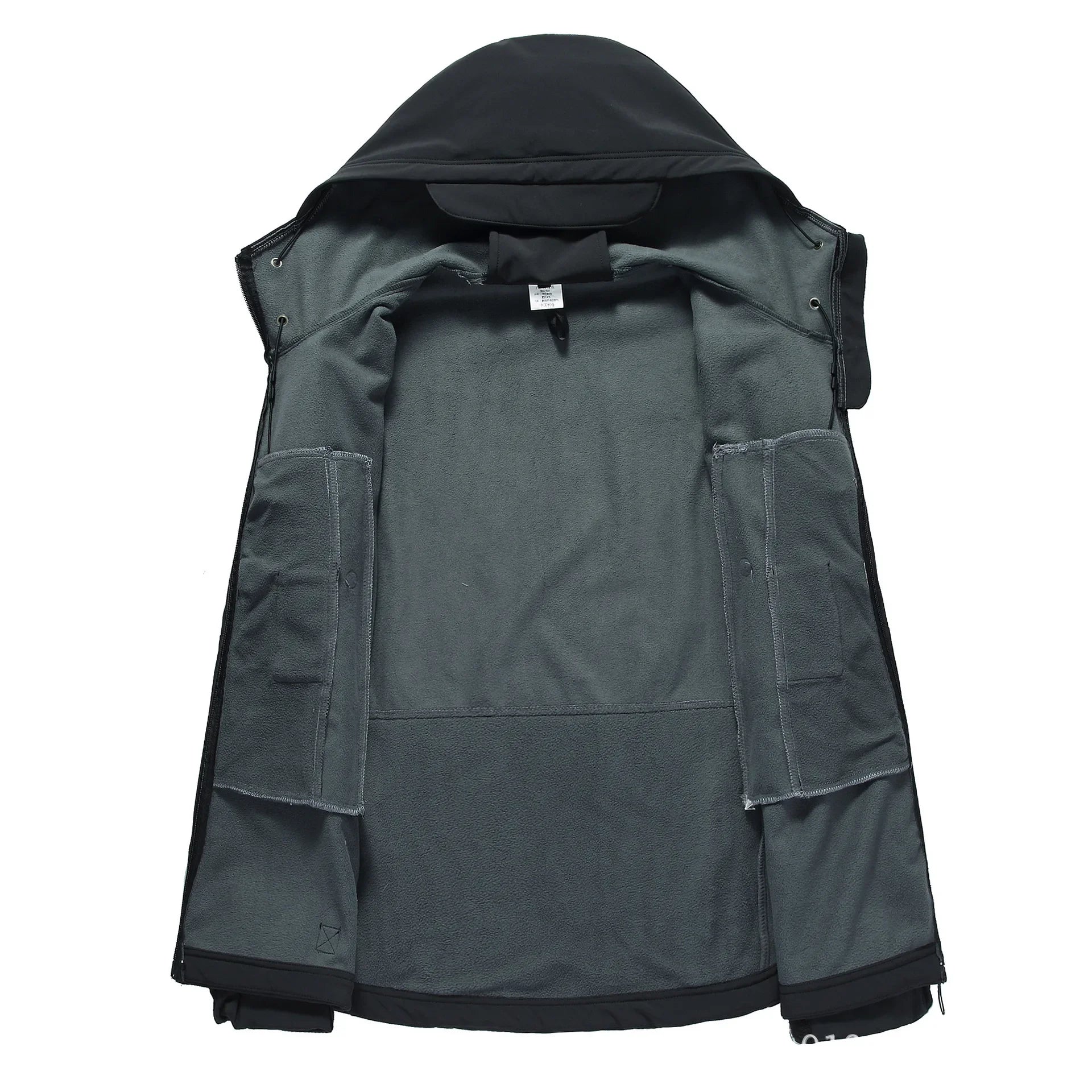 Manteau Chaud en Peluche + Pantalon Softshell - deslyshopping