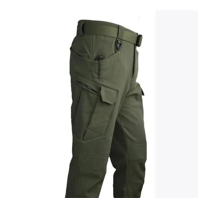 Manteau Chaud en Peluche + Pantalon Softshell - deslyshopping