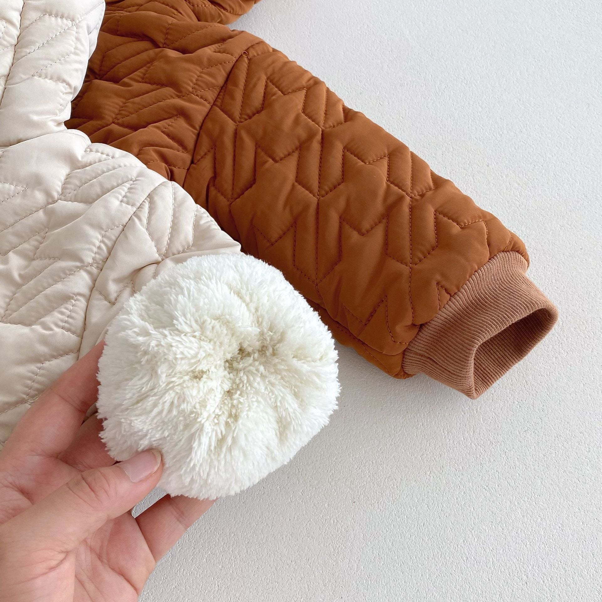 Manteau d'Hiver Unisexe à Manches Longues Bébé - deslyshopping