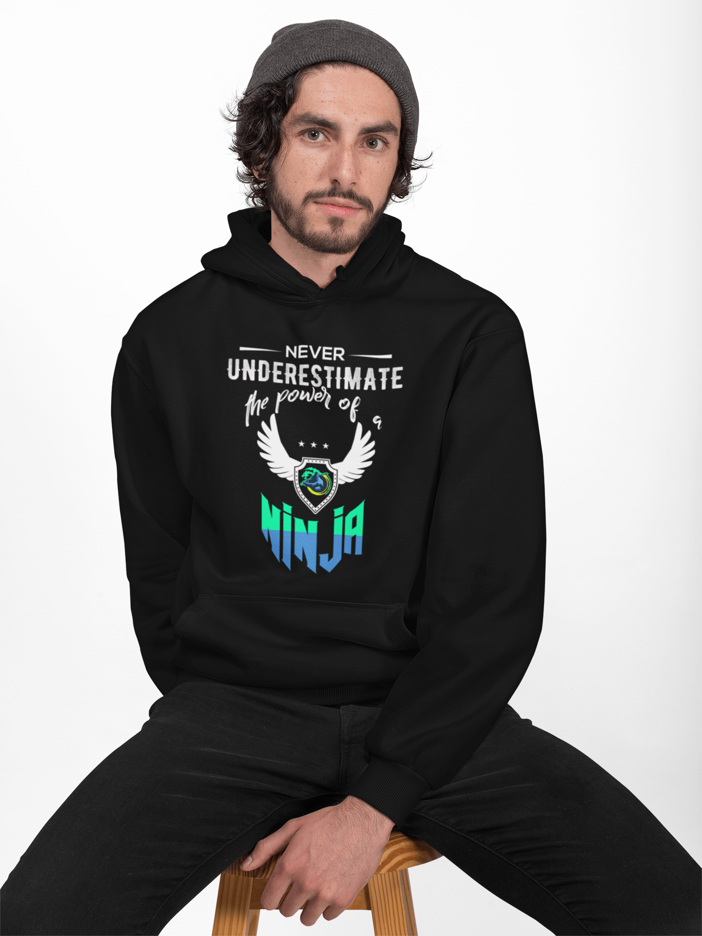 Mens Ninja Hoodie - deslyshopping