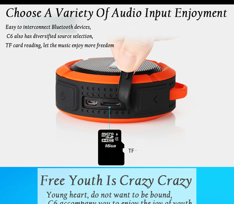 Mini Haut - Parleur Bluetooth Portable - deslyshopping