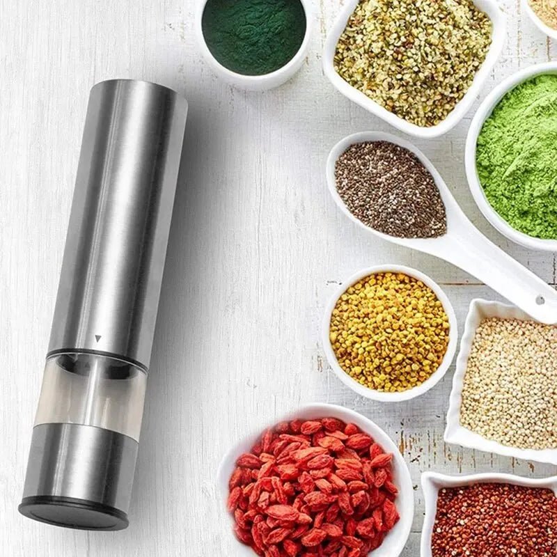 Moulin à Poivre Électrique en Acier Inoxydable - deslyshopping