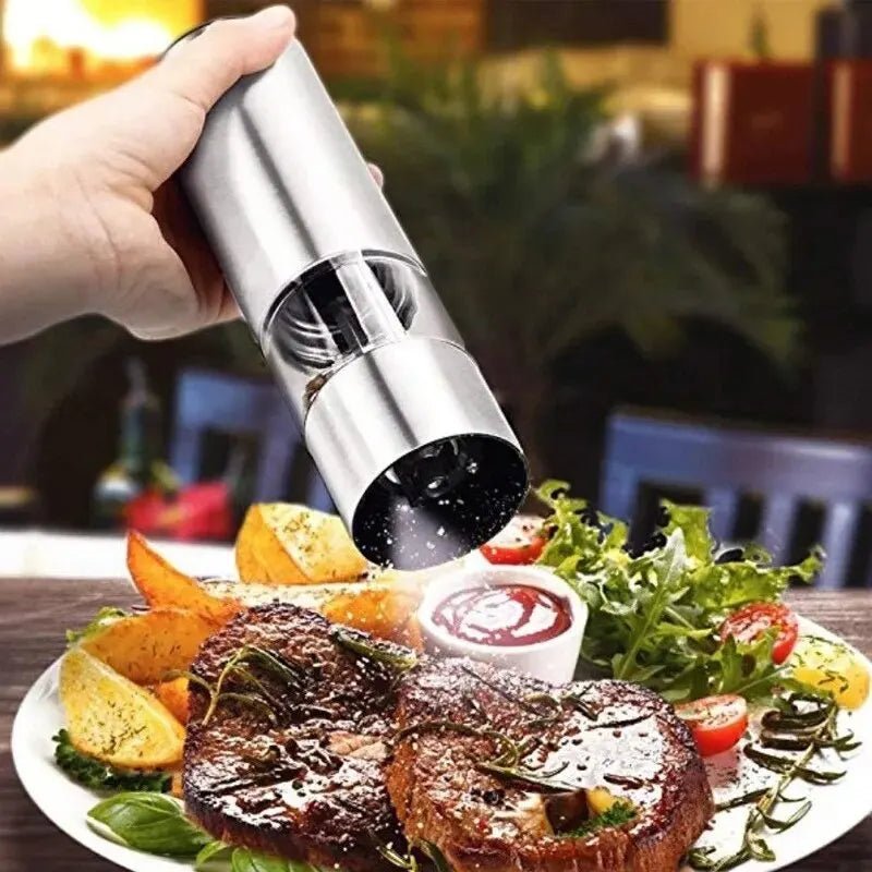 Moulin à Poivre Électrique en Acier Inoxydable - deslyshopping