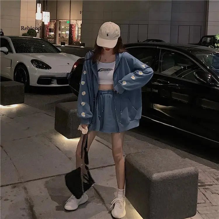 nouveau sweat à capuche brodé - deslyshopping