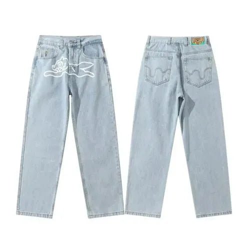 🐕 Pantalon Baggy Imprimé "Flying Dog" - deslyshopping