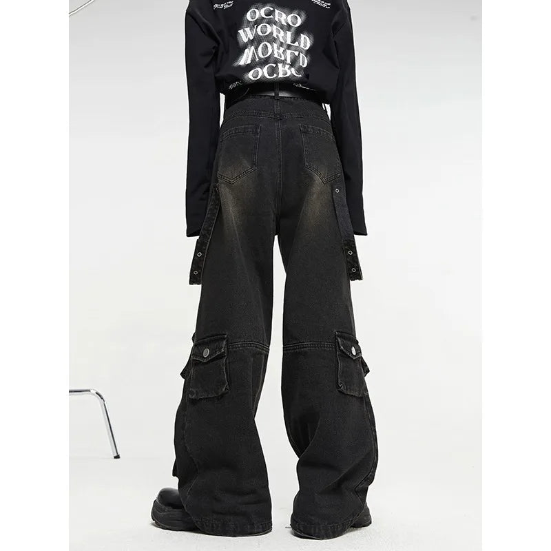 🖤 Pantalon Cargo Baggy Y2K - deslyshopping