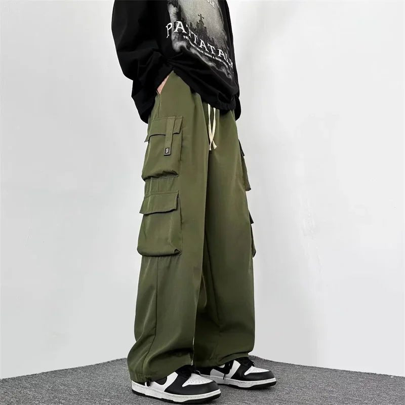 🏞️ Pantalon Cargo Extérieur & Décontracté avec Cordon de Serrage - deslyshopping