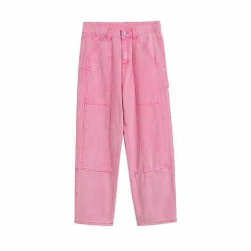 🩷 Pantalon Cargo Jeans Baggy - deslyshopping