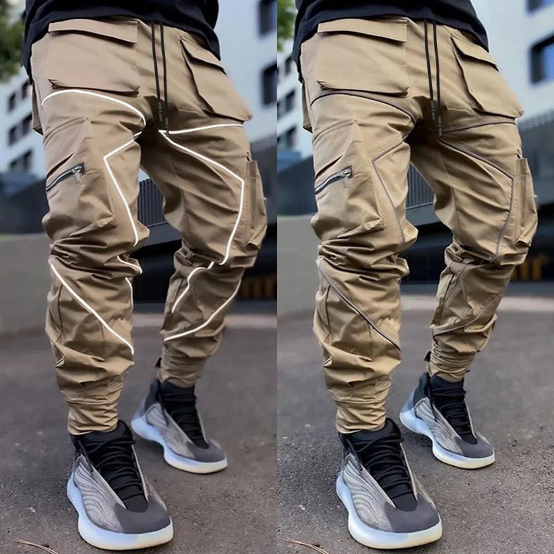 🖤 Pantalon Cargo Noir Décontracté - deslyshopping