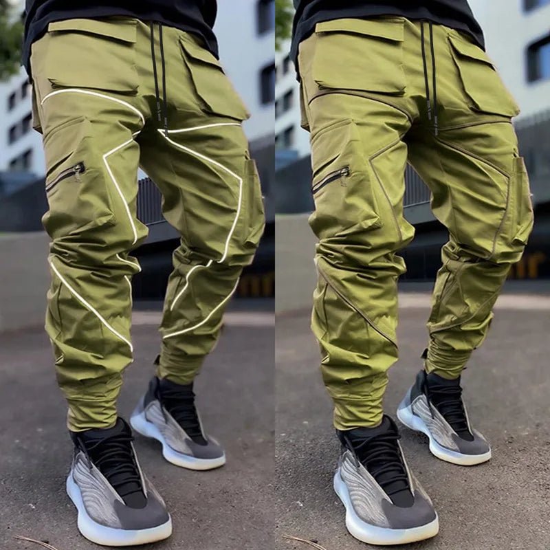 🖤 Pantalon Cargo Noir Décontracté - deslyshopping