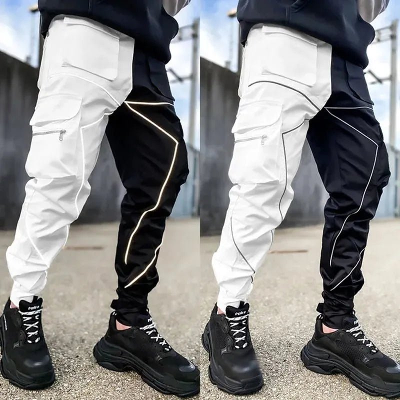 🖤 Pantalon Cargo Noir Décontracté - deslyshopping