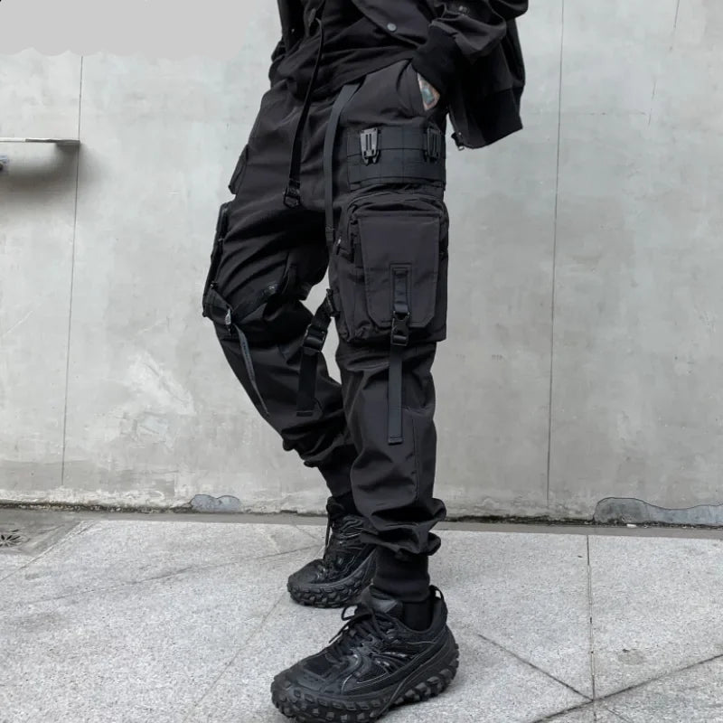 Pantalon Cargo Tactique Techwear Homme – Multi - Poches 🔥🖤 - deslyshopping