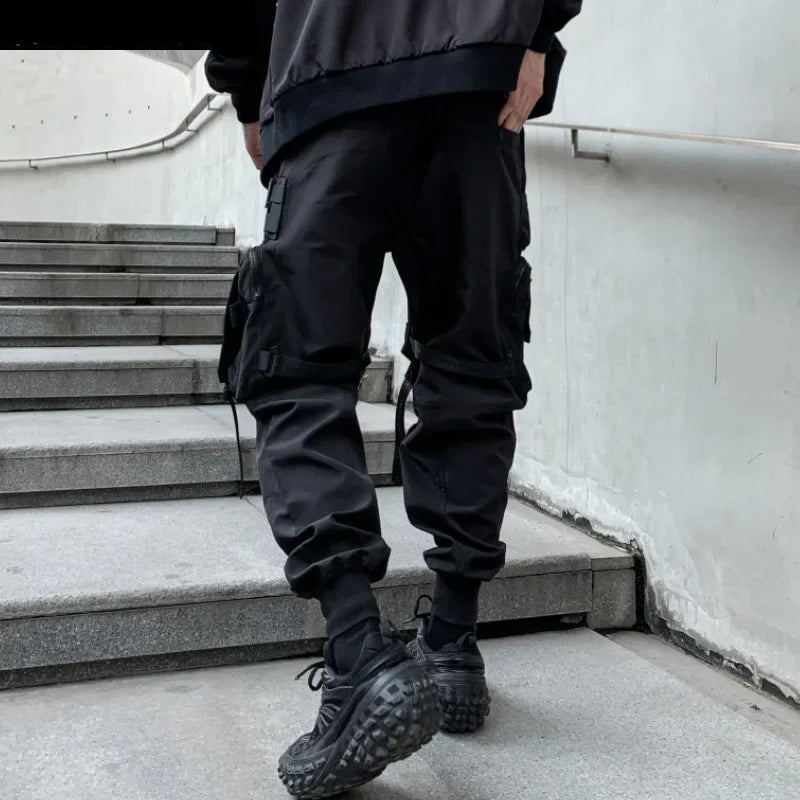 Pantalon Cargo Tactique Techwear Homme – Multi - Poches 🔥🖤 - deslyshopping