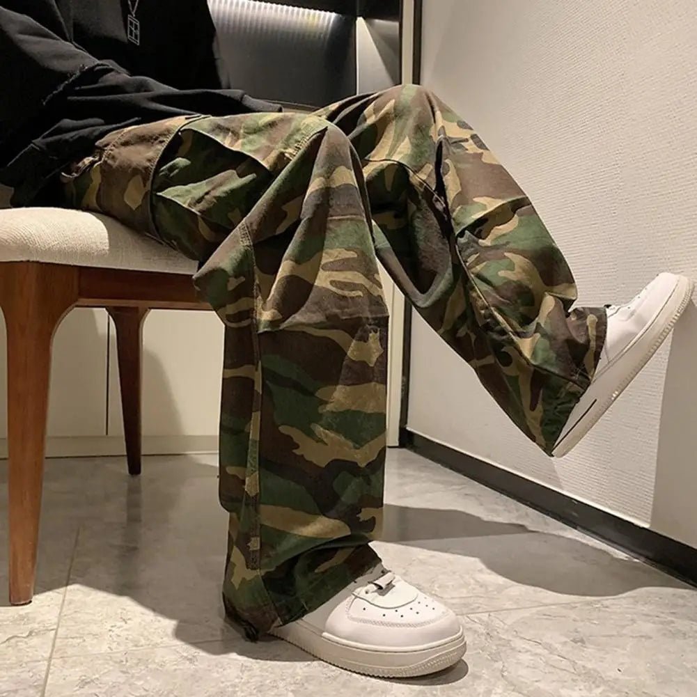🏞️ Pantalon de Camouflage Cargo Vintage - deslyshopping