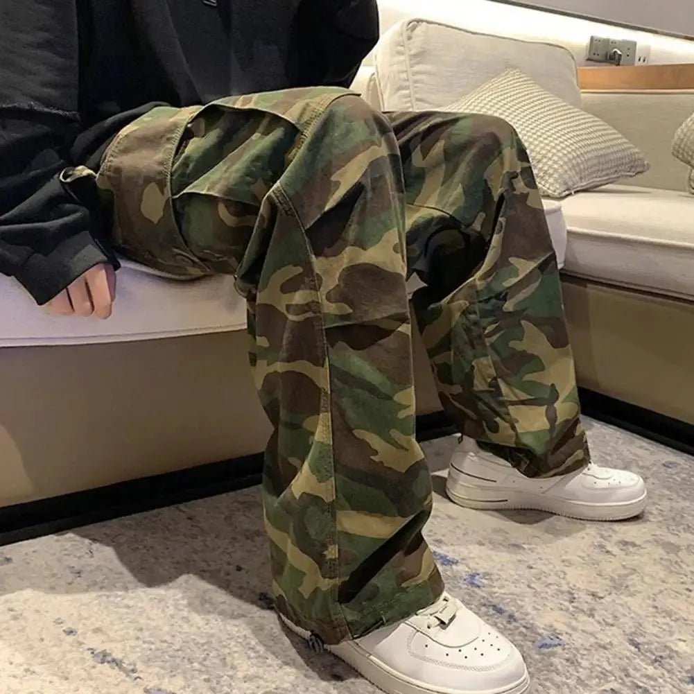 🏞️ Pantalon de Camouflage Cargo Vintage - deslyshopping