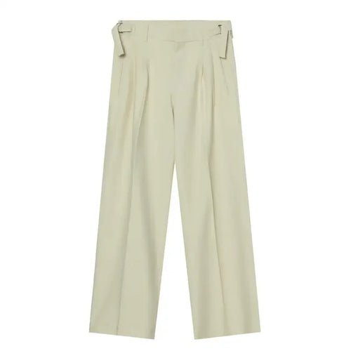 👔 Pantalon de Costume Blanc à Jambe Large 2024 - deslyshopping