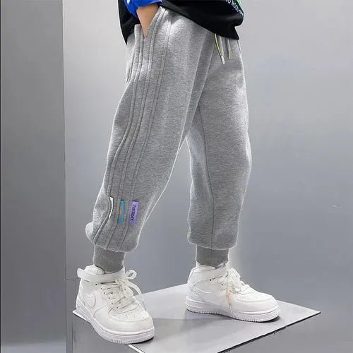 Pantalon Décontracté à Rayures pour Garçon - deslyshopping