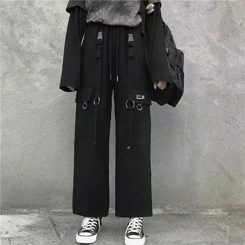 Pantalon Style Streetwear Hip - Hop avec Chaîne - deslyshopping