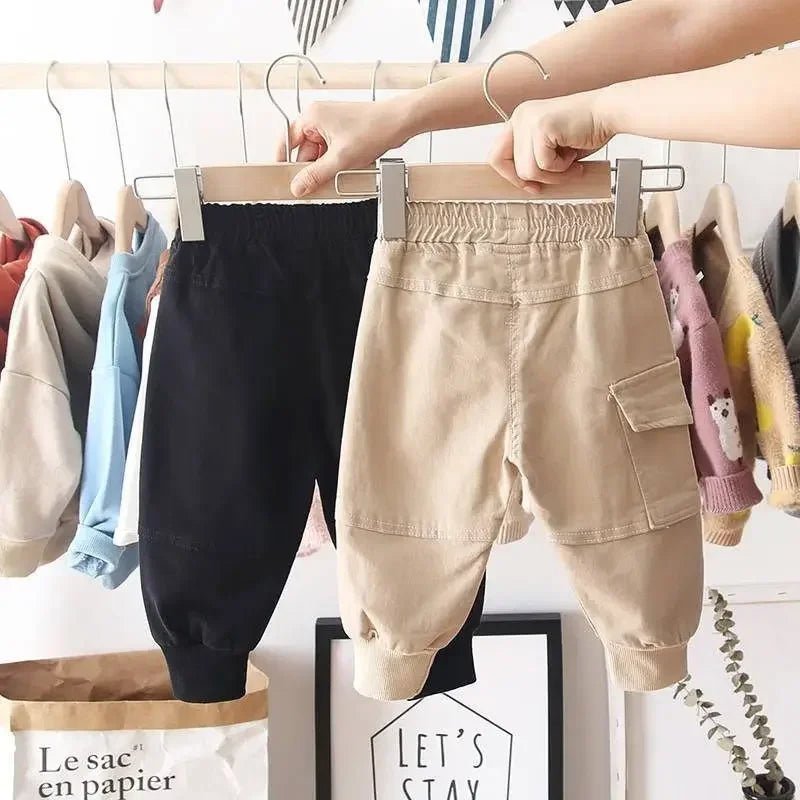 Pantalons Cargo en Coton pour Enfants 2 à 8 Ans - deslyshopping