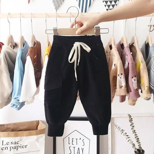 Pantalons Cargo en Coton pour Enfants 2 à 8 Ans - deslyshopping
