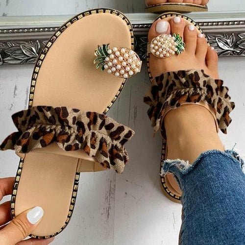 👡 Pantoufles Décontractées à Bout Plat - deslyshopping