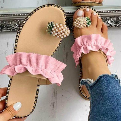 👡 Pantoufles Décontractées à Bout Plat - deslyshopping