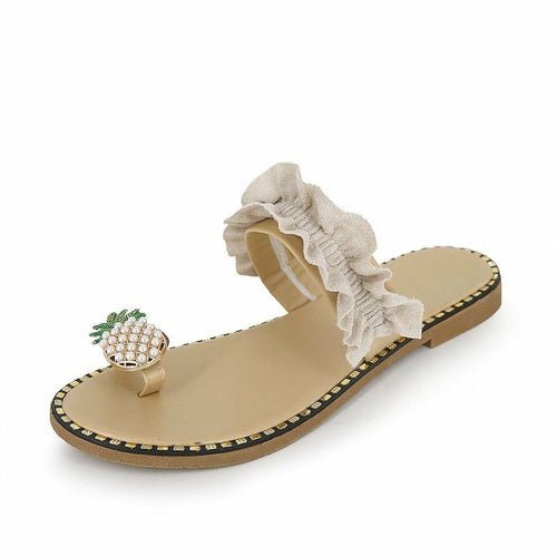 👡 Pantoufles Décontractées à Bout Plat - deslyshopping