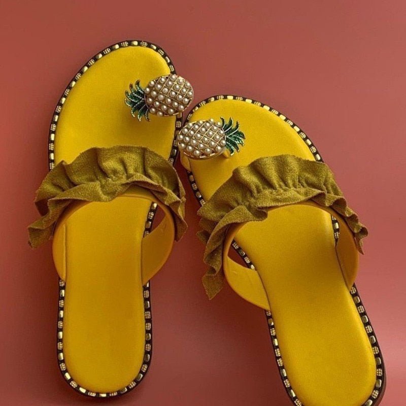 👡 Pantoufles Décontractées à Bout Plat - deslyshopping