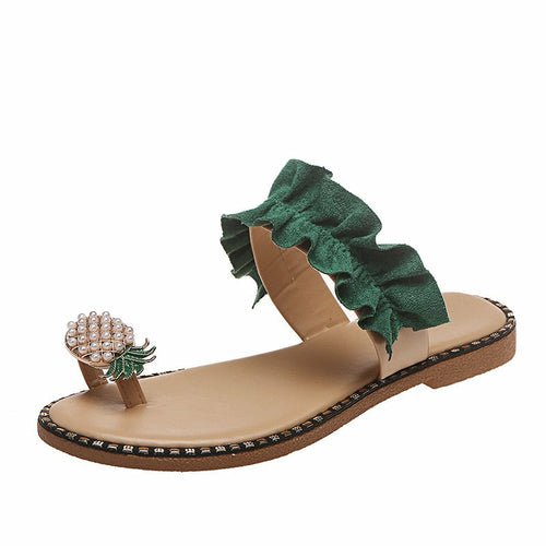 👡 Pantoufles Décontractées à Bout Plat - deslyshopping
