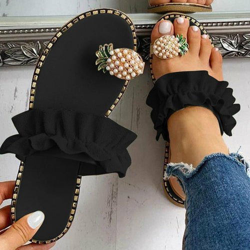 👡 Pantoufles Décontractées à Bout Plat - deslyshopping