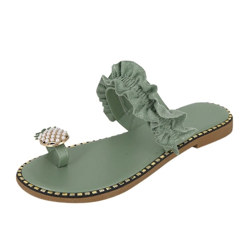 👡 Pantoufles Décontractées à Bout Plat - deslyshopping