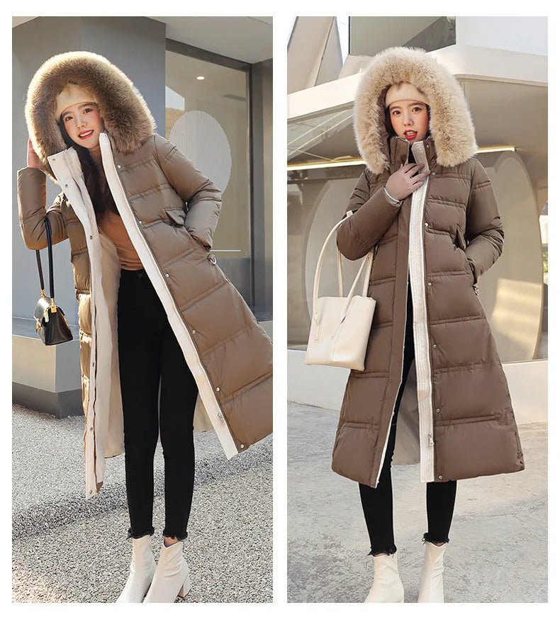 Parka épaisse femme grande taille - deslyshopping