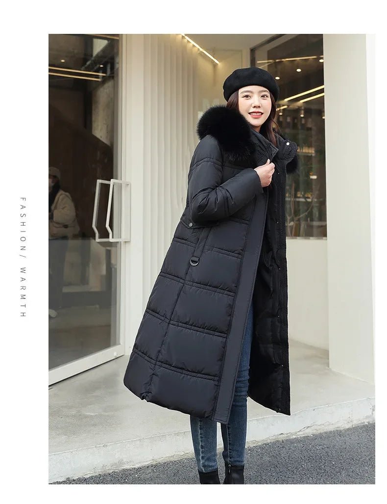 Parka épaisse femme grande taille - deslyshopping