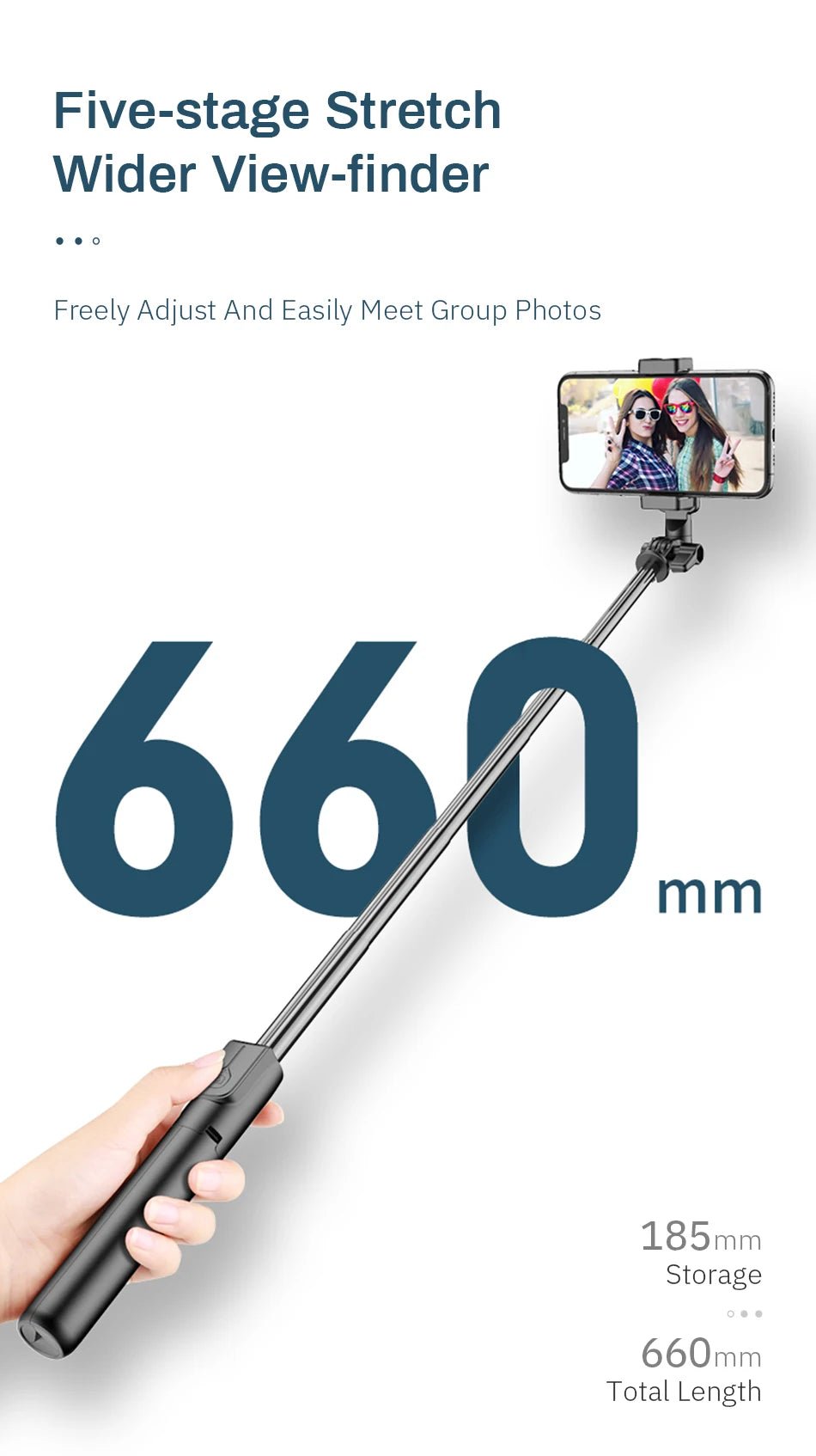 Perche à Selfie Bluetooth 6 - en - 1 - deslyshopping