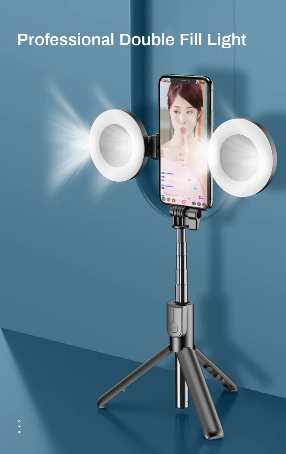 Perche à Selfie Bluetooth 6 - en - 1 - deslyshopping