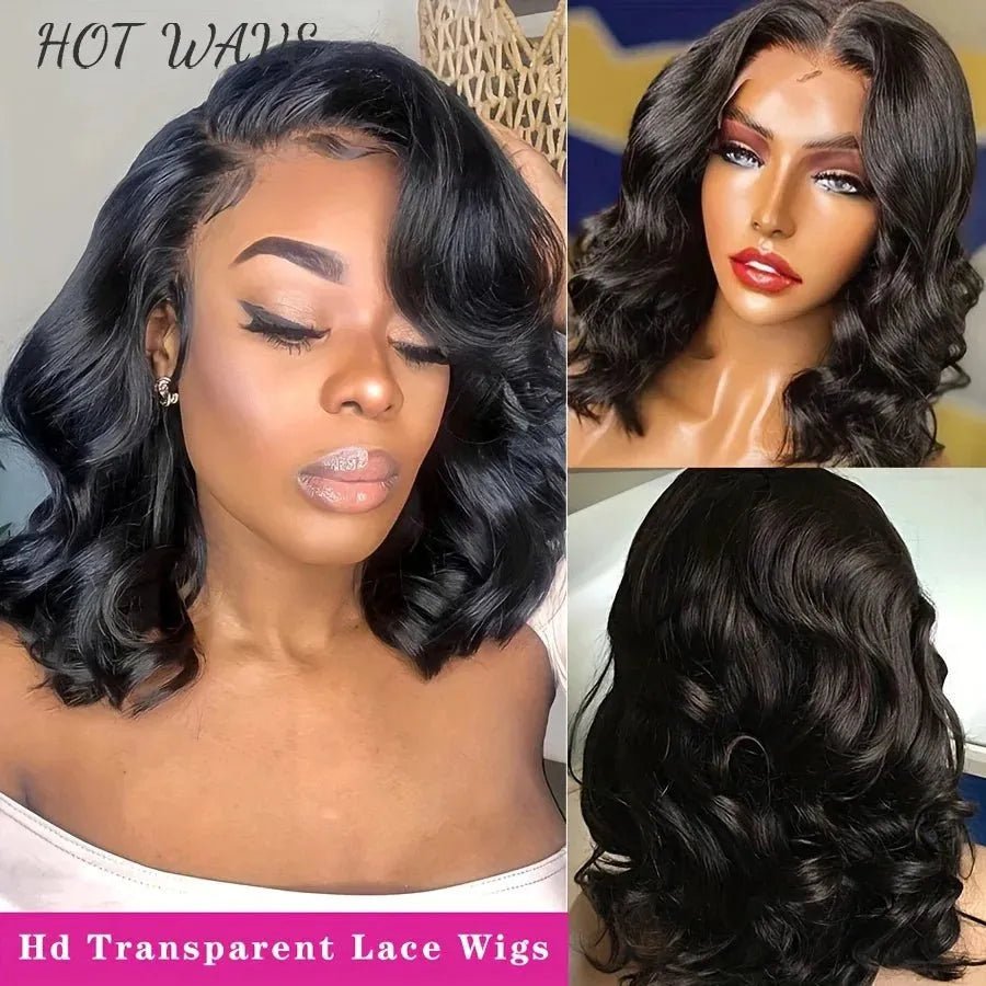 Perruque Bob Body Wave 13x4 12 pouces - deslyshopping