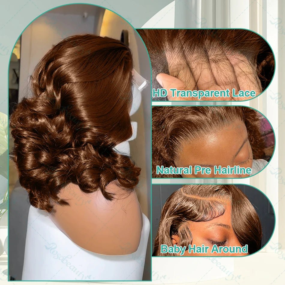 Perruque cheveux humains Body Wave - deslyshopping