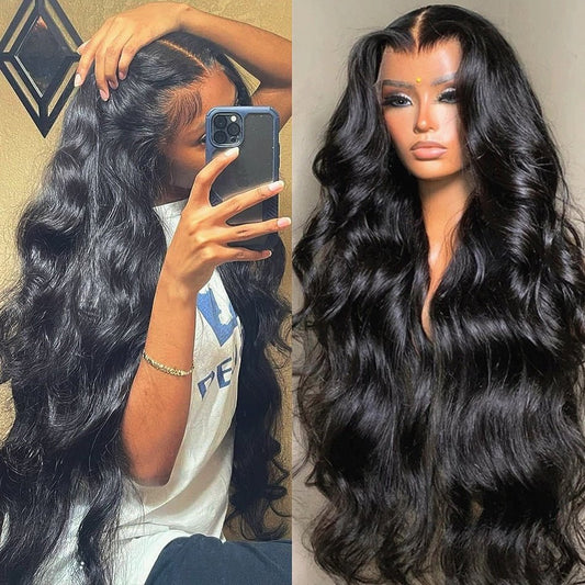 Perruque HD Lace Front Body Wave 40” – Cheveux Humains Brésiliens Remy - deslyshopping
