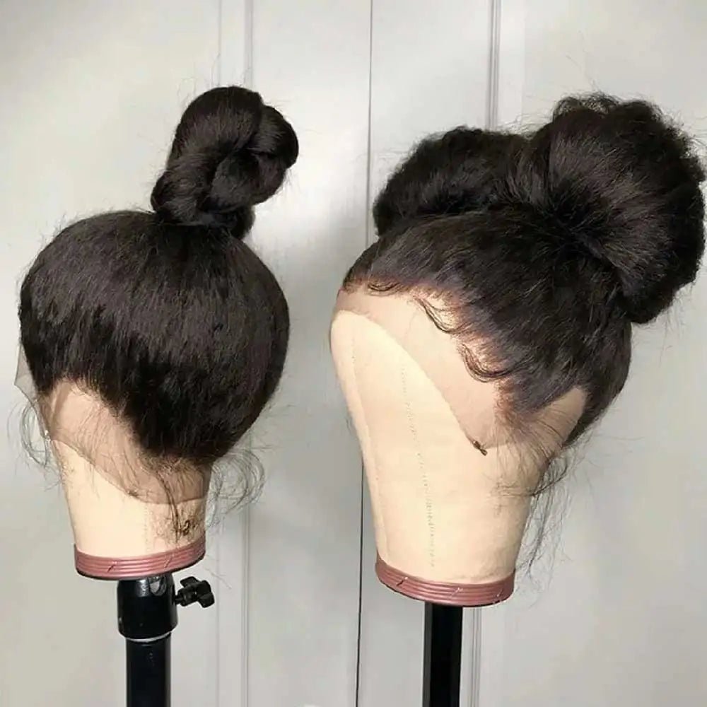 Perruque Kinky Straight 360 Lace – Cheveux Humains Brésiliens Remy - deslyshopping