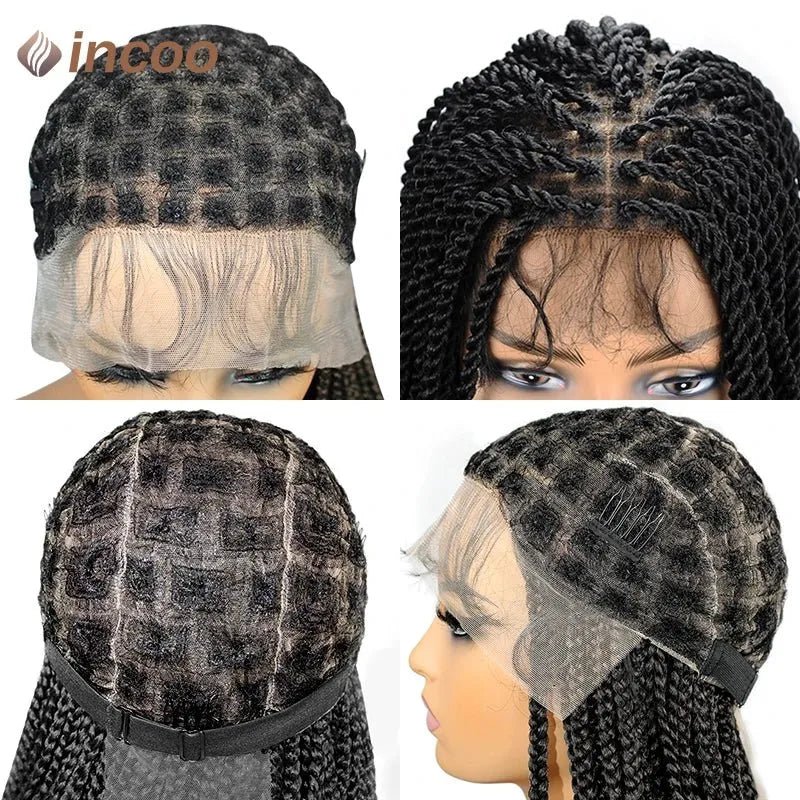 Perruques tressées torsadées - deslyshopping