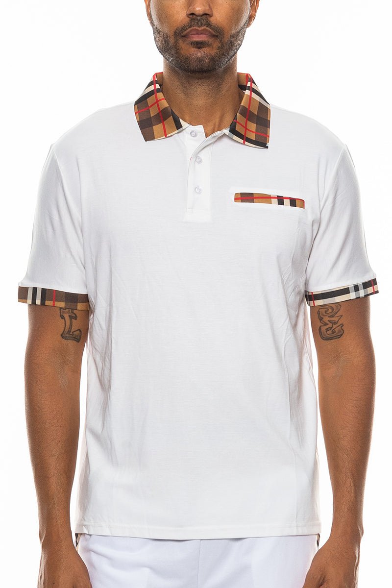 Polo à carreaux - deslyshopping