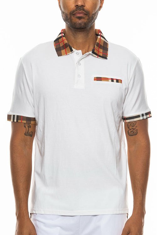 Polo à carreaux - deslyshopping