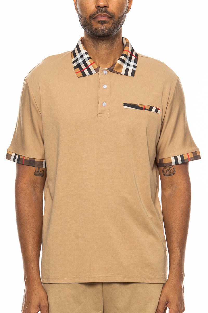Polo à carreaux - deslyshopping