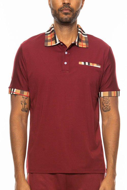 Polo à carreaux - deslyshopping