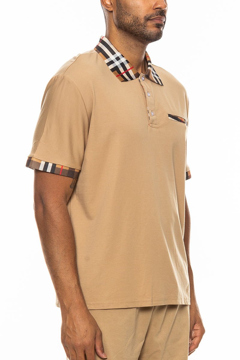 Polo à carreaux - deslyshopping